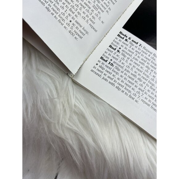 Vintage Our Best Baby Afghans Crochet Pattern Booklet 54 Designs Leisure Arts - Picture 12 of 12